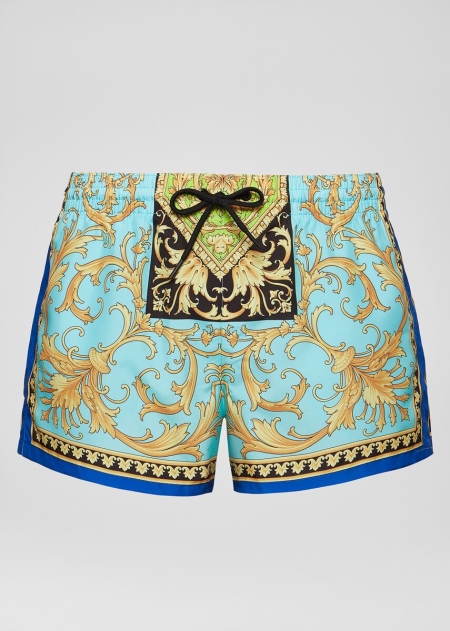 Pantaloni Scurti Inot Versace Le Pop Classique Print Barbati | ZIWJLAD-51